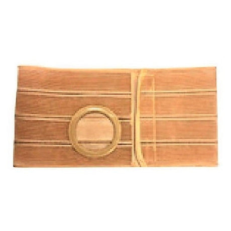 Image of Special 8" CC NuForm Beige Support Belt 3-5/8" Belt Ring Placed 3" From Bottom With 3" Single Layer Auxillary Belt Rear Attachment