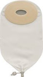 Image of Special Adult Oval Pre-Cut Urine Pouch 1/2" x 1" Opening Deep Convexity, 24 Ounce