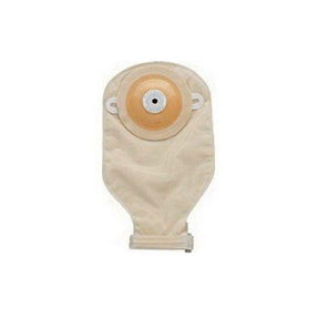 Image of Special Nu-Flex Adult Post-Op Drain Pouch Pre-Cut 1-1/8" x 1-3/8" with Barrier, Roll-Up, Convex