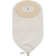 Image of Special Nu-Flex Oval Adult Post-Op Urinary Pouch 1-3/8" x 1-1/2" Opening with Small Double Barrel Foam Pad, Pre-Cut