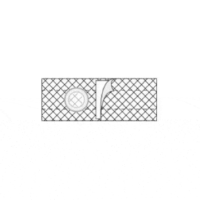 Image of Special Nu-Form 2-1/4" Opening 1" From Bottom Waist 41:-46"  Left, X-Large, Cool Comfort Elastic