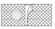 Image of Special Nu-Form 2-3/4" Opening Placed 3/4" from Bottom Right, Large