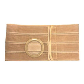 Image of Special Nu-Form 9" Beige Support Belt 2-5/8" Center Opening Waist 47"-52", Left, 2X-Large