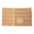 Image of Special Nu-Form Beige 8" Support Belt 2-3/4" Belt Ring Placed 3-1/2" From Bottom Left, Large, Cool Comfort Elastic