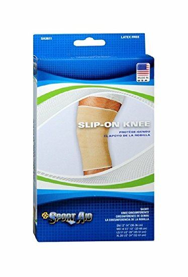 Image of Sport Aid Slip-On Knee Brace, Small, Beige