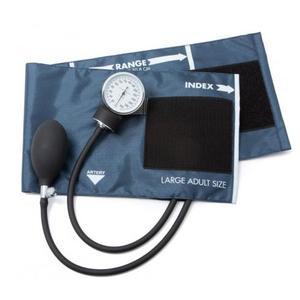 Image of Standard Aneroid Sphygmomanometer, Large Adult, Navy