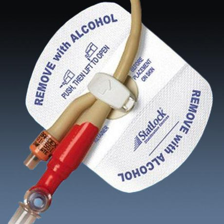 Image of STATLOCK Foley Stabilization Device with Foam Anchor Pad with Perspiration Holes