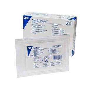 Image of 3M Steri-Drape™ Towel Drape with Adhesive Strip Large 17-5/8" x 23-1/2", Clear Plastic, Sterile