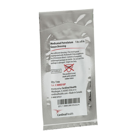 Image of Sterile Medicated Petroleum Dressing 1" x 8" REPLACES ZGISG20D018
