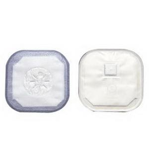 Image of Hollister Stoma Cap with Porous Cloth Tape Adhesive 3" Opening 4-1/4" Size, Filter, Transparent