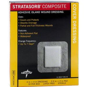 composite dressing Stratasorb Composite Island Dressing 4