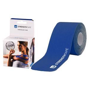 Image of StrengthTape Kinesiology Tape 5M Precut Roll, Royal Blue, 16'4" L x 2" W