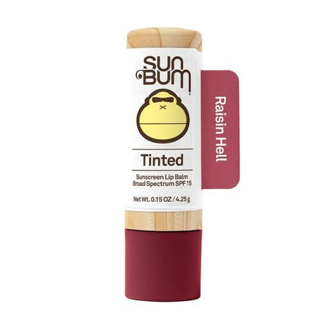 Image of Sun Bum Tinted Sunscreen SPF 15 Lip Balm, Raisin Hell