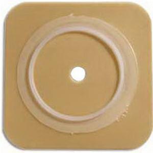 Image of Sur-Fit Natura Durahesive Cut-to-Fit Skin Barrier 4" x 4" without Tape, 1-1/2" Flange