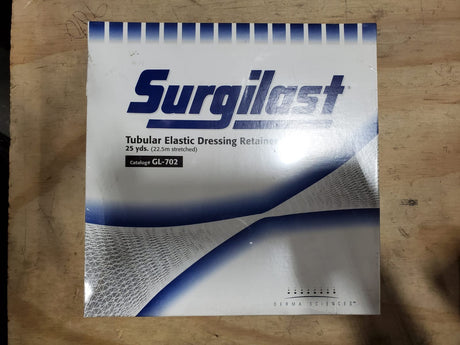 Image of Surgilast Tubular Elastic Dressing Retainer, Size 2, 8" x 25 yds. (Small: Hand, Arm, Leg and Foot)