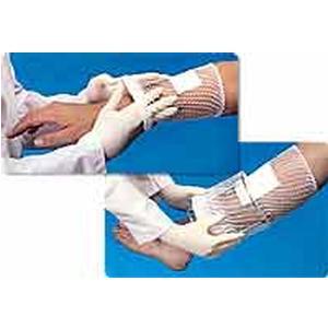 Image of Surgilast Tubular Elastic Dressing Retainer, Size 3, 10-1/8" x 25 yds. (Medium: Hand, Arm, Leg and Foot)