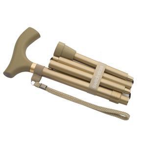 Image of Switch Sticks Designer Walking Stick Cane, Folding, Adjustable, Gold