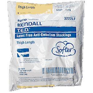 Image of T.E.D. Thigh Length Anti-Embolism Stockings Small, Long, Latex Free