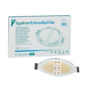 Image of Tegaderm Hydrocolloid Thin Dressing, 5-1/4" x 6" with 4" x 4-3/4" Pad