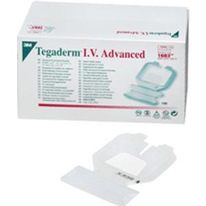 Image of Tegaderm I.V. Advance Securement Dressing 2-1/2" x 2-3/4"