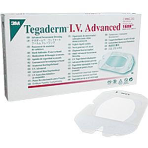 Image of Tegaderm I.V. Advanced Securement Dressing 4" x 4-3/4"