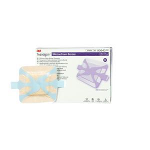 Image of Tegaderm Silicone Foam Bordered Dressing, 2" x 2"