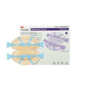 Image of Tegaderm Silicone Foam Heel and Contour Dressing, 6" x 6"