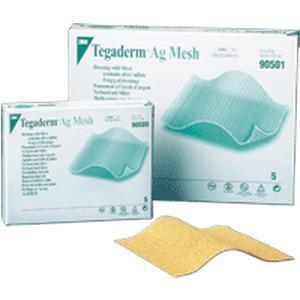 Image of Tegaderm Sterile Ag Mesh Dressing with Silver 4" x 5"