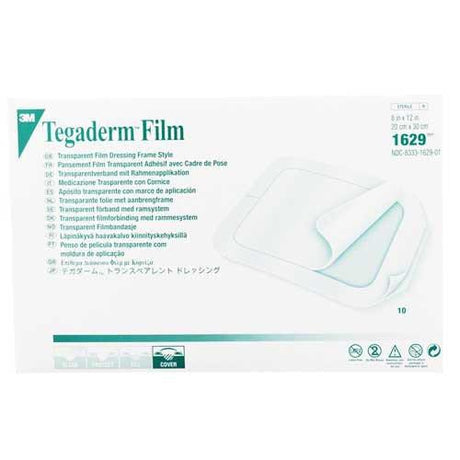 Image of Tegaderm Transparent Adhesive Film Dressing Frame Style 8" x 12"