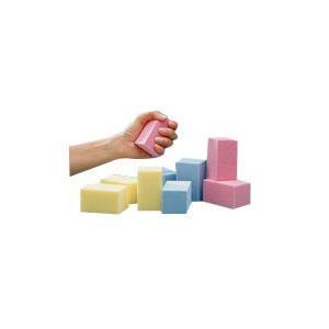 Image of Temper Foam R-Lite Foam Blocks Pink, 1-3/4" x 1-3/4" x 3"