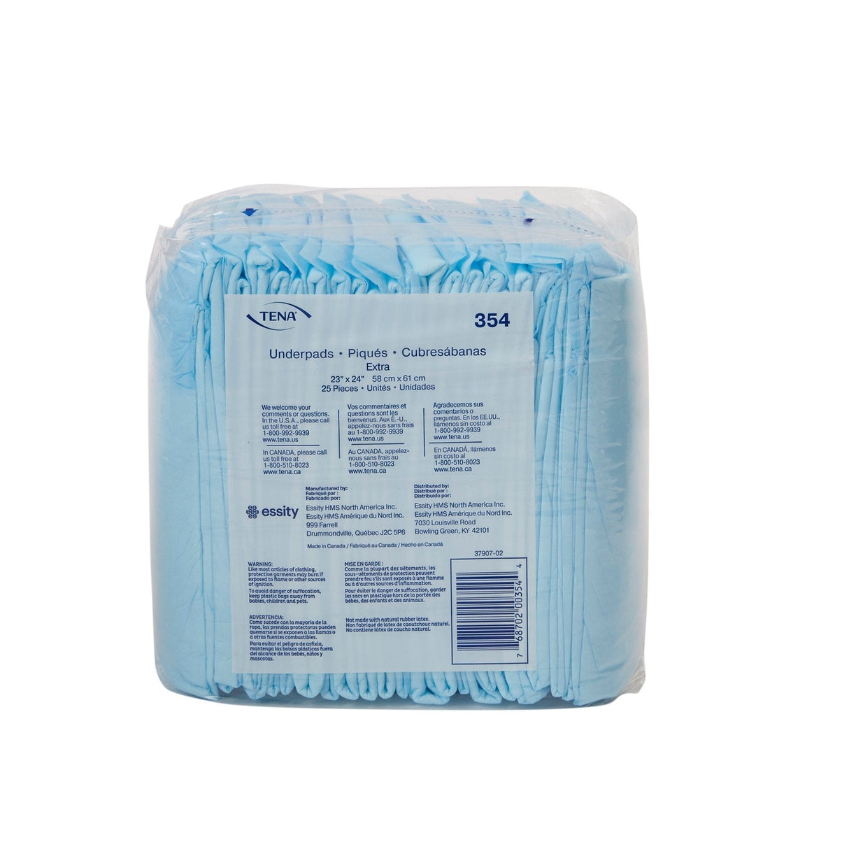 Image of TENA Extra Absorbency Underpads