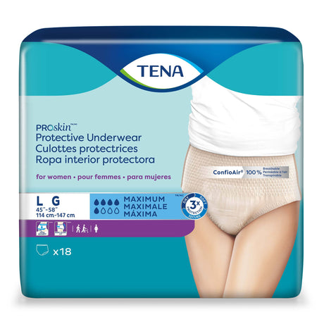 Image of TENA Proskin Maximum Absorbency Underwear for Women