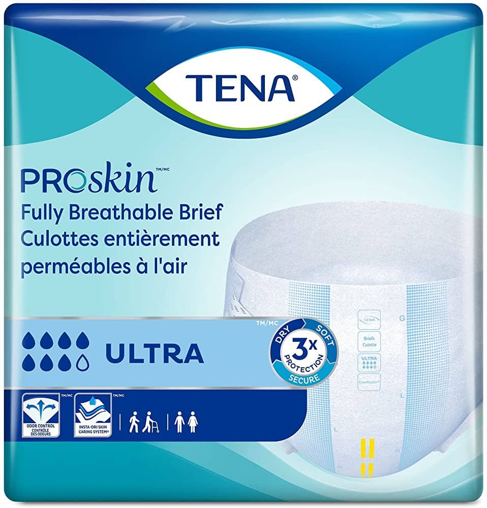 TENA ProSkin Ultra Incontinence Briefs - Fully Breathable – Save Rite  Medical