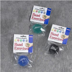 Image of THERA-BAND Hand Exercisers, X-Large, Black, Extra Firm