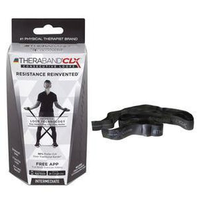Image of TheraBand CLX, Intermediate, 5', Black
