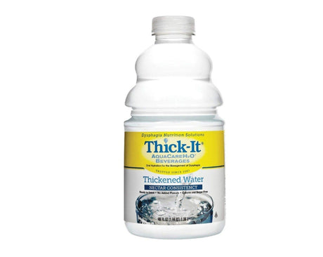 Image of ThickIt AquaCare H2O Thickened Water Bottle Unflavored Ready to Use Nectar Consistency, 64 oz