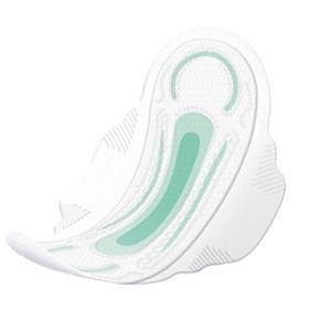 Image of Thin Overnight Pad with Wings, 12-1/4"