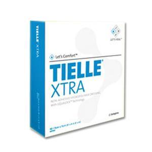 Image of TIELLE Adhesive Hydropolymer Dressing 7" x 7"