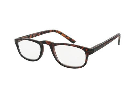 Image of Today's Optical Half Eye Reading Glass +1.50 Power, Plastic Flex Hinge, Tortoise