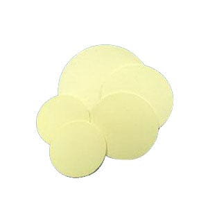 Image of Torbot Double-sided Foam Adhesive Disc 7/8" Opening Round, 1/16" Thick, 4" OD, Large, Pre-cut