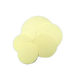 Image of Torbot Double-sided Foam Adhesive Disc 7/8" Opening Round, 1/16" Thick, 4" OD, Large, Pre-cut