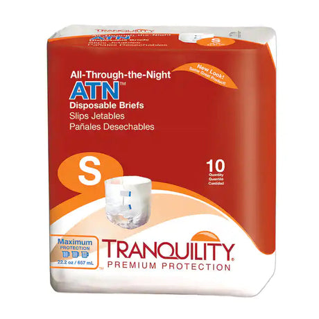 Image of Tranquility ATN All-Through-the-Night Disposable Briefs With Tabs