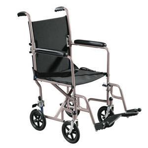 Image of Transport Chair 19" Seat, Silver Vein