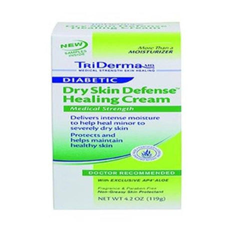 Image of TriDerma Diabetic Dry Skin Defense Healing Cream, 4.2 oz.
