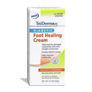 Image of TriDerma Diabetic Foot Defense Healing Cream, 2.2 oz.