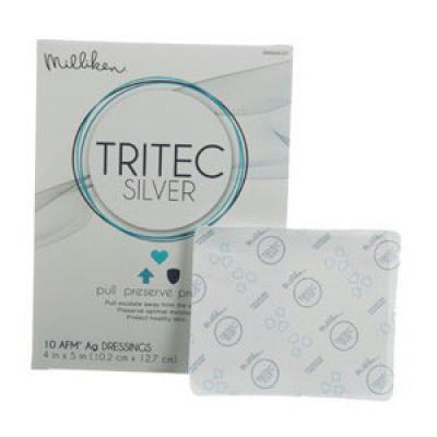 Image of Tritec Silver Antimicrobial Wound Dressing 4" x 5"