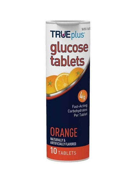 Image of Trividia TRUEplus® Glucose Tablet, Orange, 10 Count