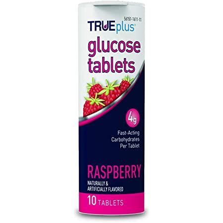 Image of Trividia TRUEplus® Glucose Tablet, Raspberry, 10 Count