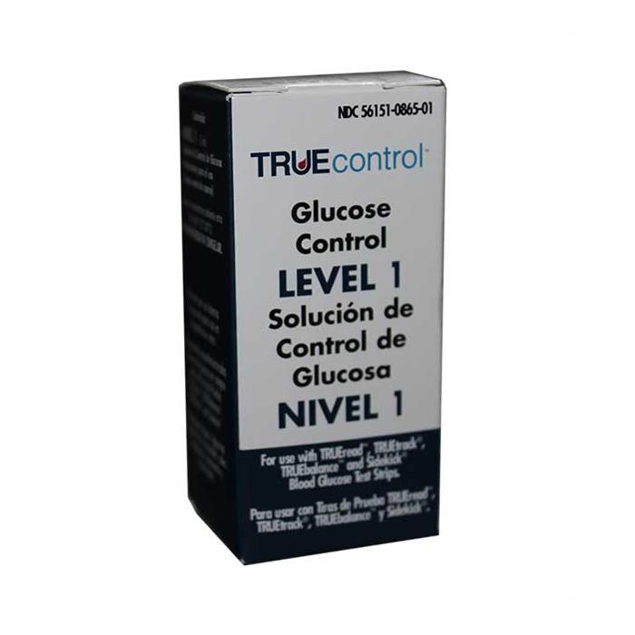 TRUEControl™ Level 1 (High) Glucose Control Solution – Save Rite Medical