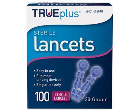 Image of TRUEplus Lancet 33G, Comfort Tip, Single Use